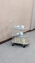 Acrylic Tea Trolley