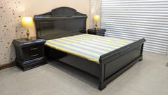 King Size Bed With 2 Side Tables and Dressing Table