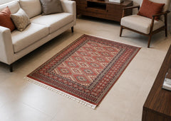 Vintage PAK Jaldar Hand Knotted Carpet