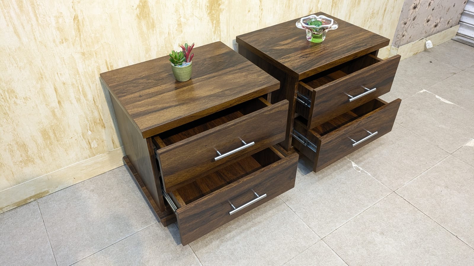 Brand New Pair Of Side Tables