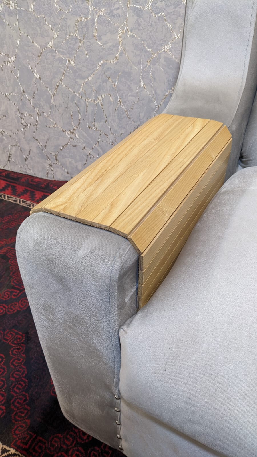 Brand New Wooden Sofa Armrest Table