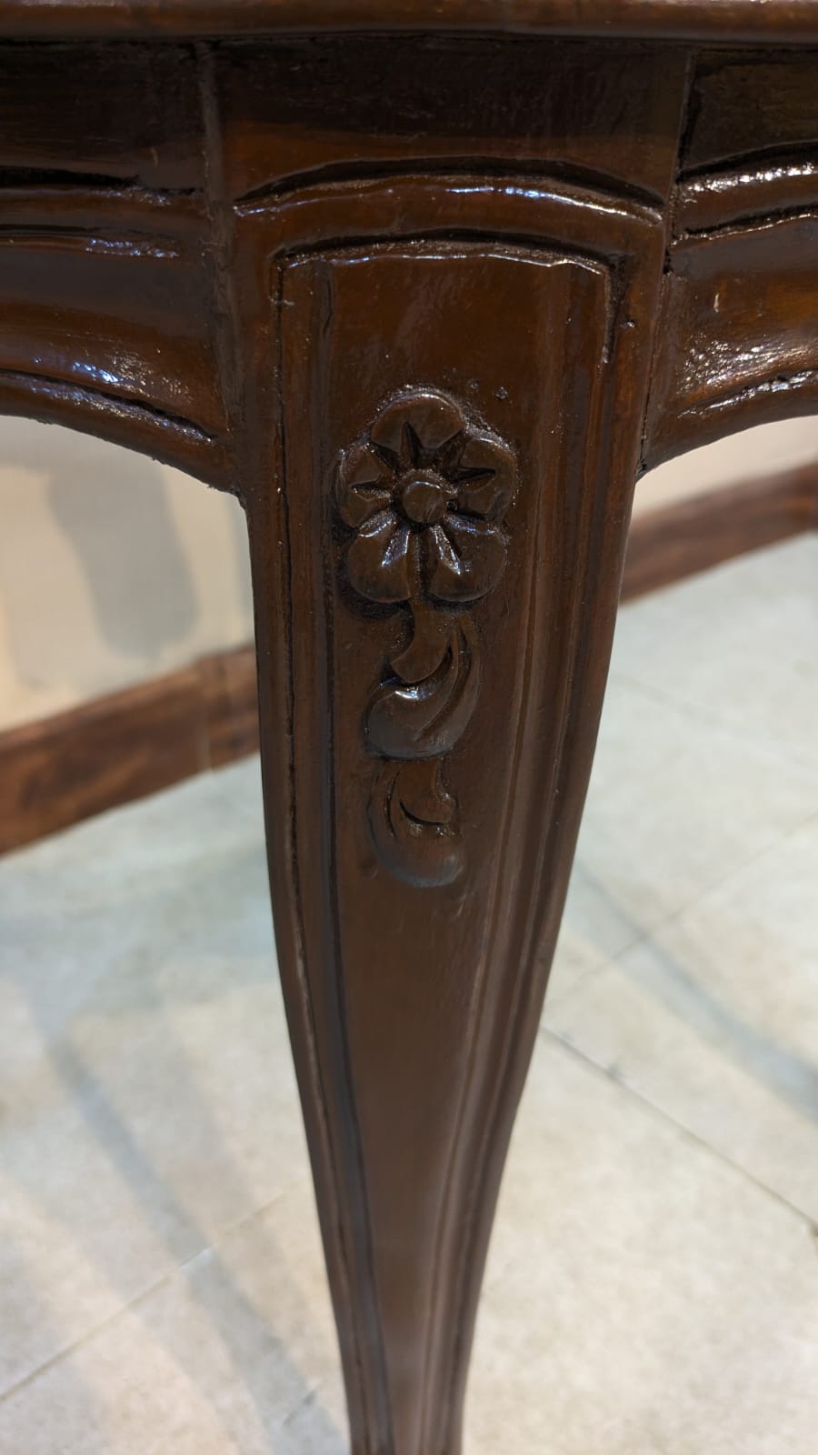 Solid Sheesham Wood Pair of Coffee Chairs with Table