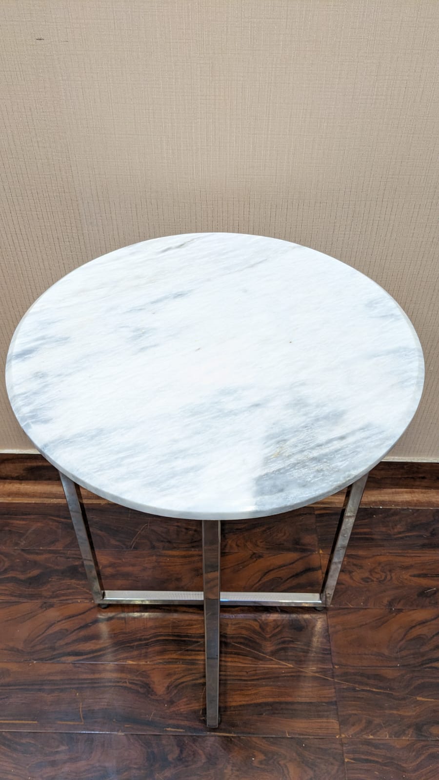 Marble Top Corner Table