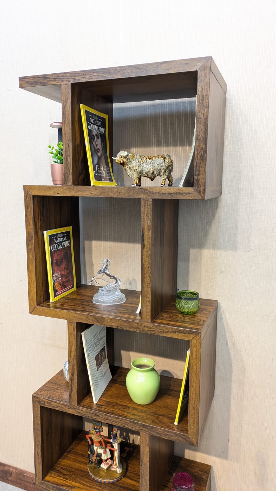 Brand New Book Shelf Cum Decorations Shelf