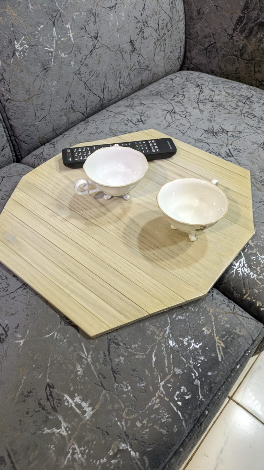 Brand New Wooden Sofa Armrest Table