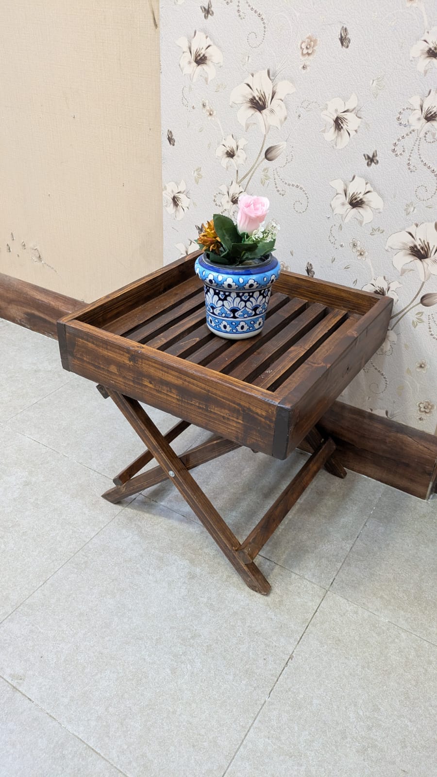 Brand New Foldable Wooden Tray Table