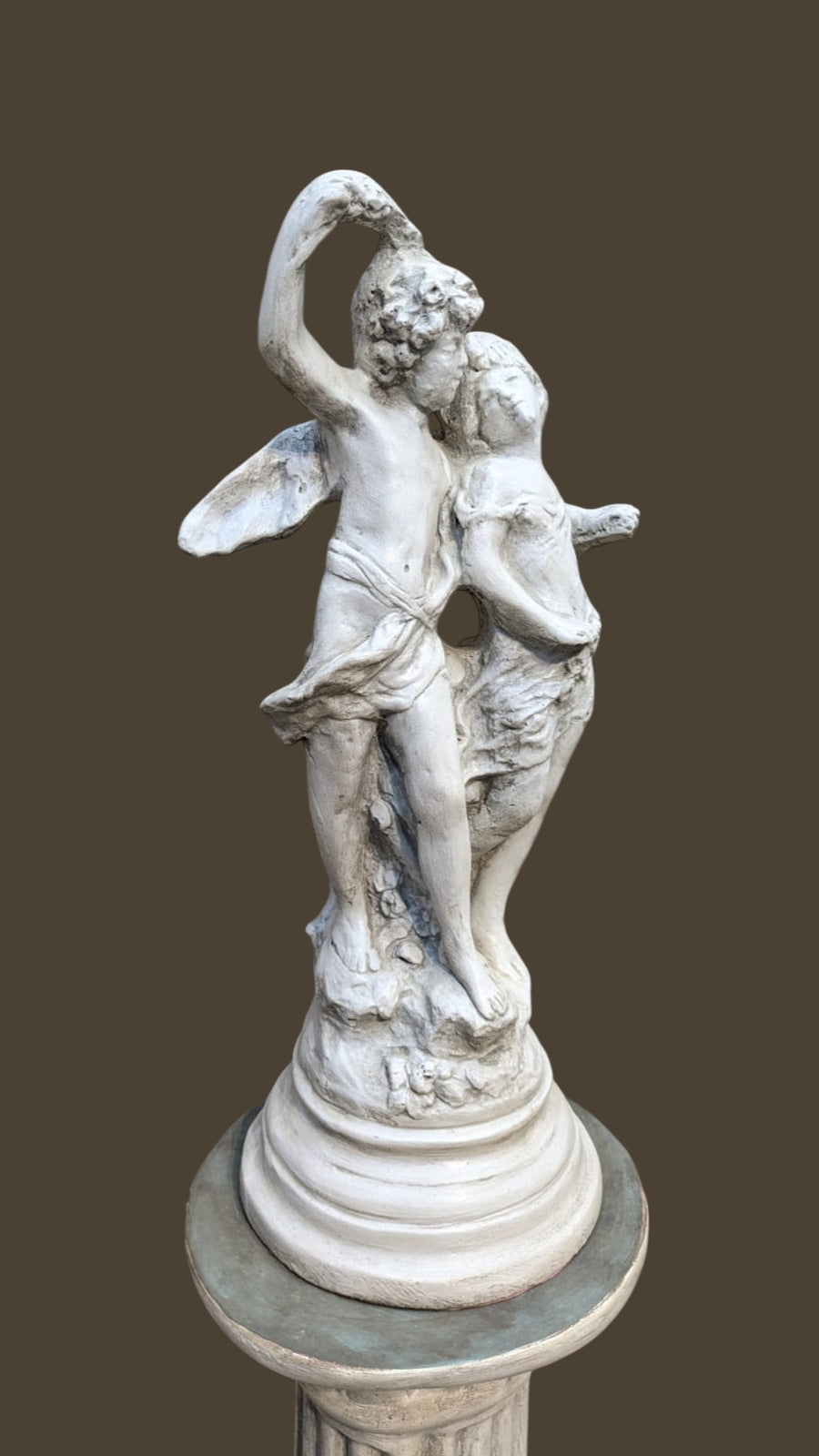 ✨ ANGELS OF LOVE STATUE WITH PEDESTAL ✨
