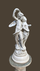 ✨ ANGELS OF LOVE STATUE WITH PEDESTAL ✨