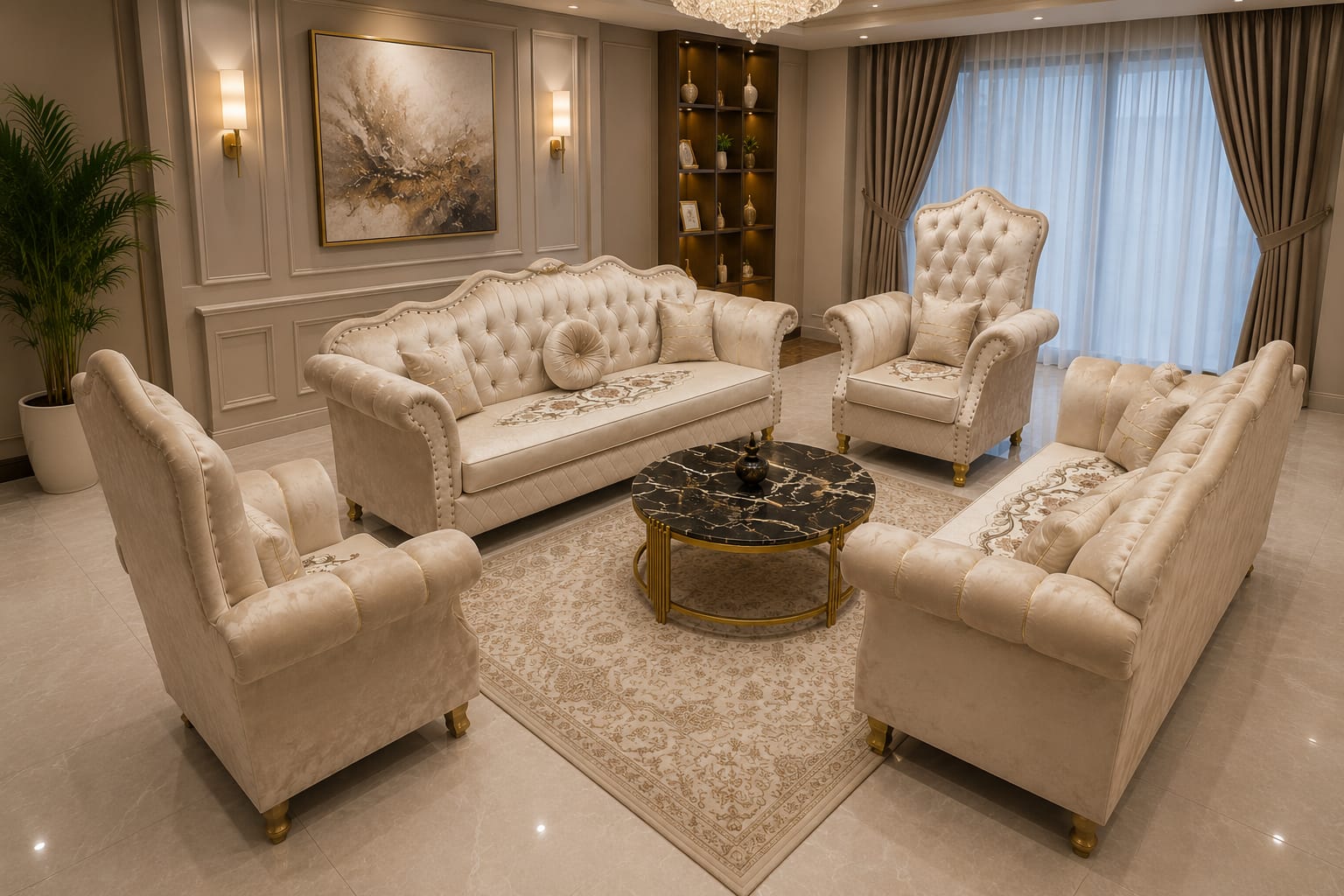 7 Seater Sofa Set