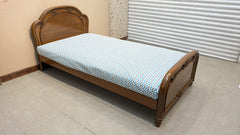 Single Bed with Box Mattress
