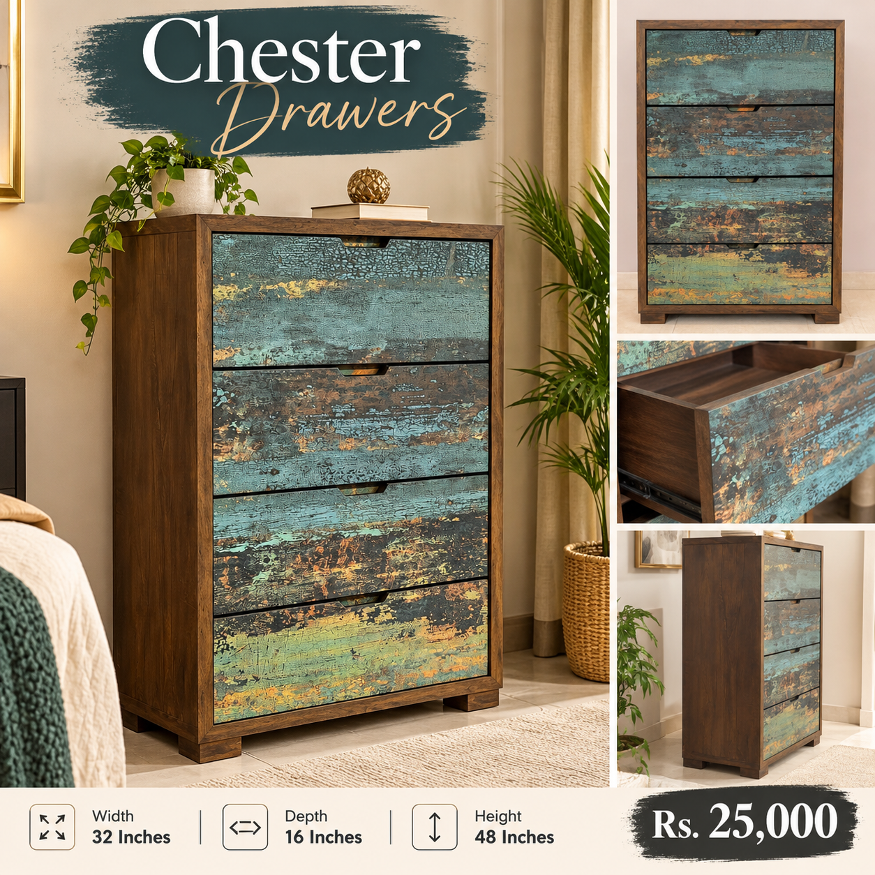 Brand New Chester drawers