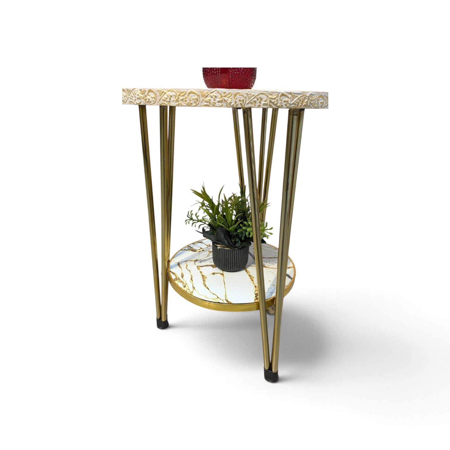 Brand New Pair Of Corner Tables