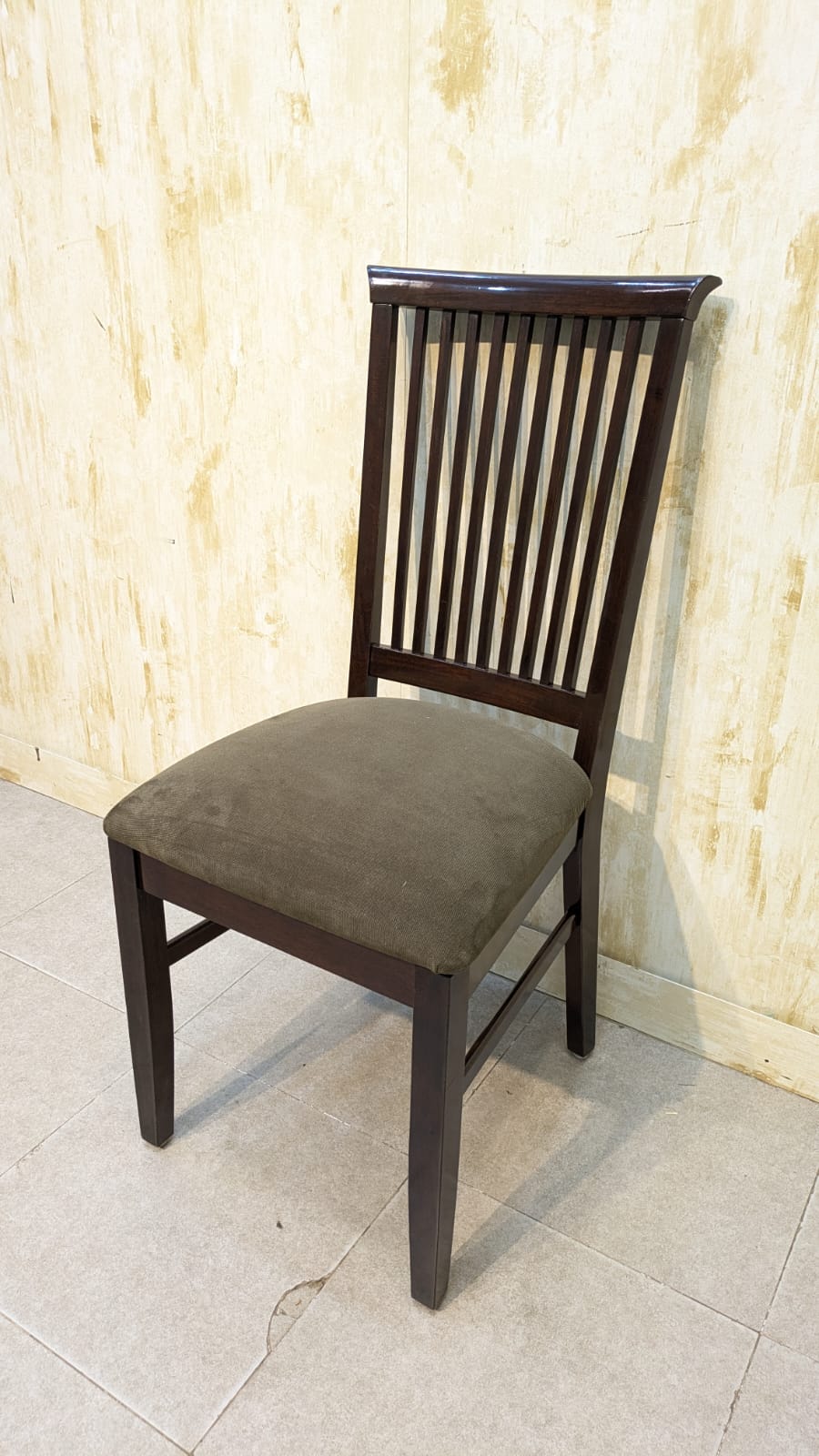 Imported Solid Beech Wood 6 Seater Dining Set
