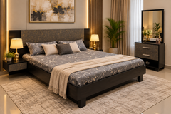 Habitt Novak King Size Bed Set