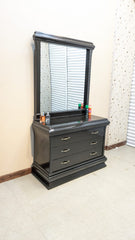 King Size Bed With 2 Side Tables and Dressing Table