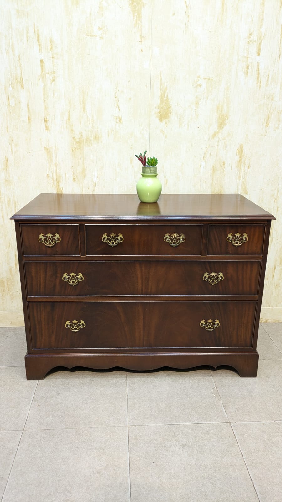 Imported Mahagony Bachelor Chest Of Drawers