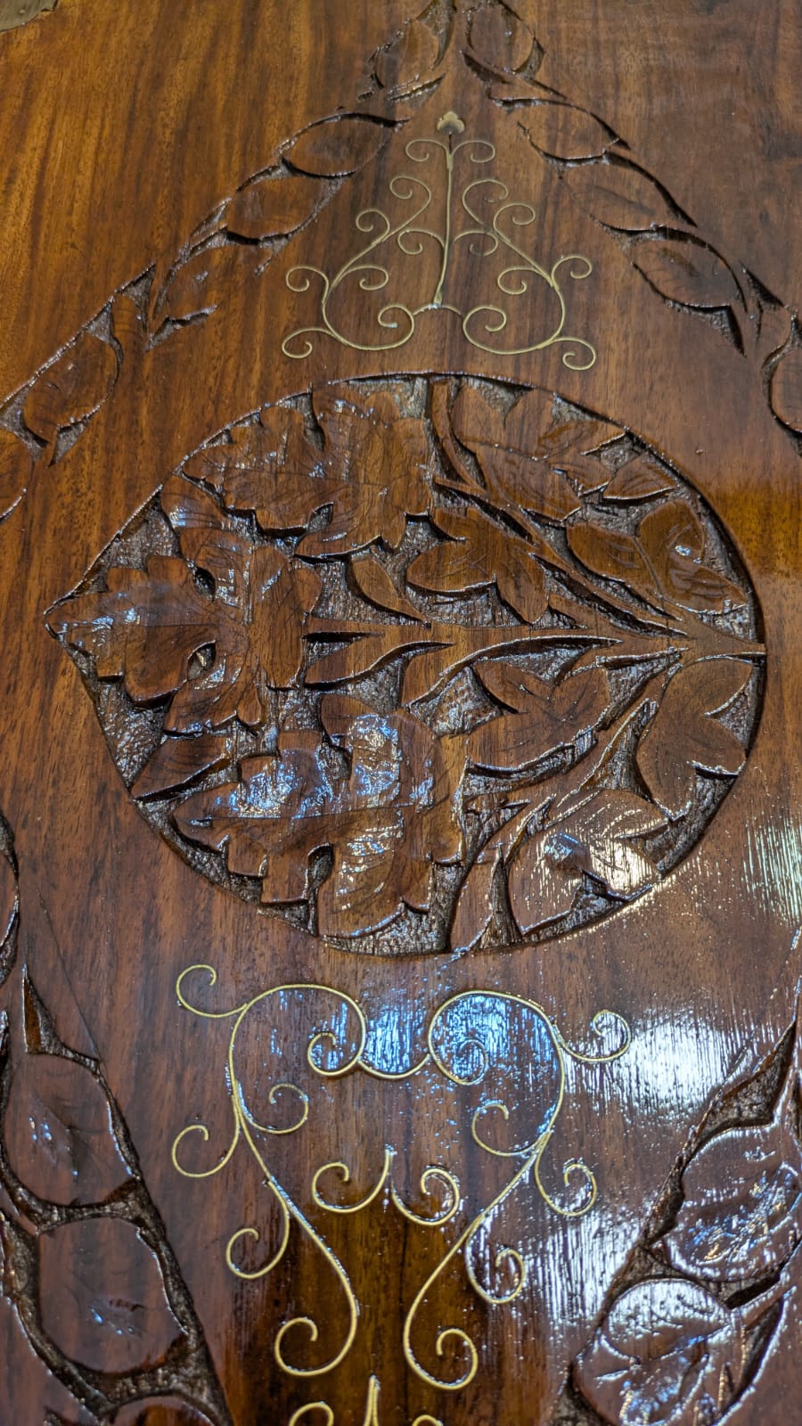 Solid Sheesham Wood Nesting Table