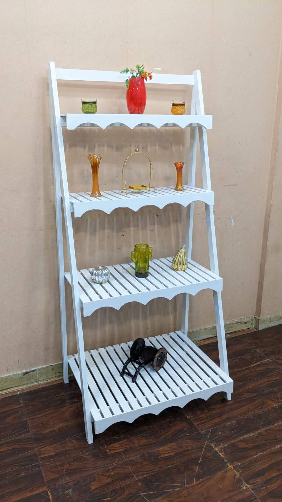 Pure Wooden Display Shelf