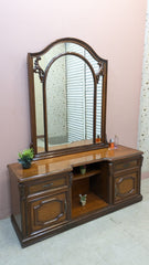 Sheesham Wood And Ply King Size Bed Set