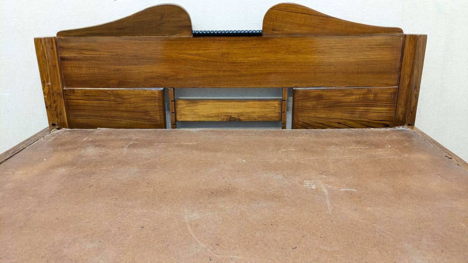 🔥Antique🔥 Solid Burma Teak Wood Twin Size Bed