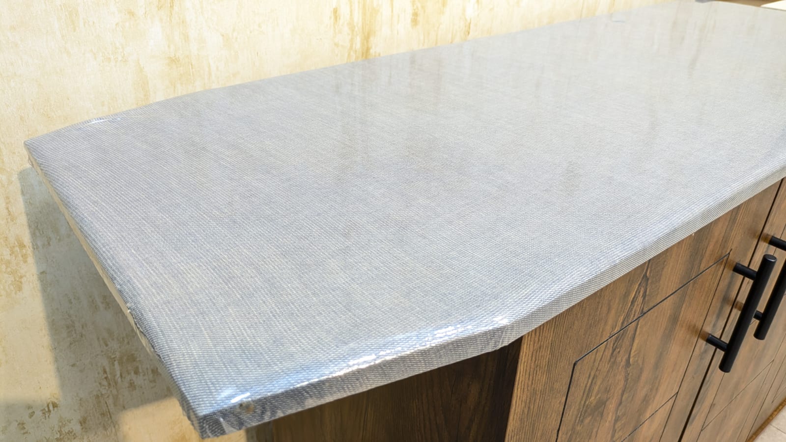 Brand New 3 Door Iron Table