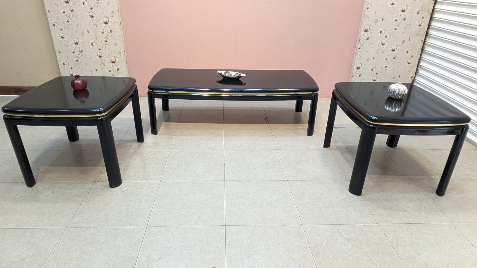 Imported Made In Taiwan Center Table Side Table Set