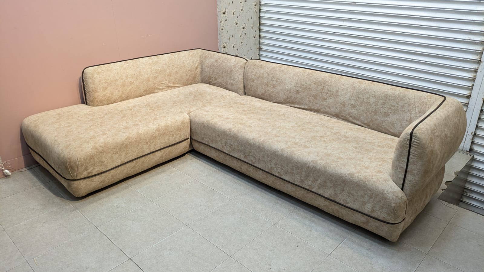 L Shape 6 Seater Sofa Set