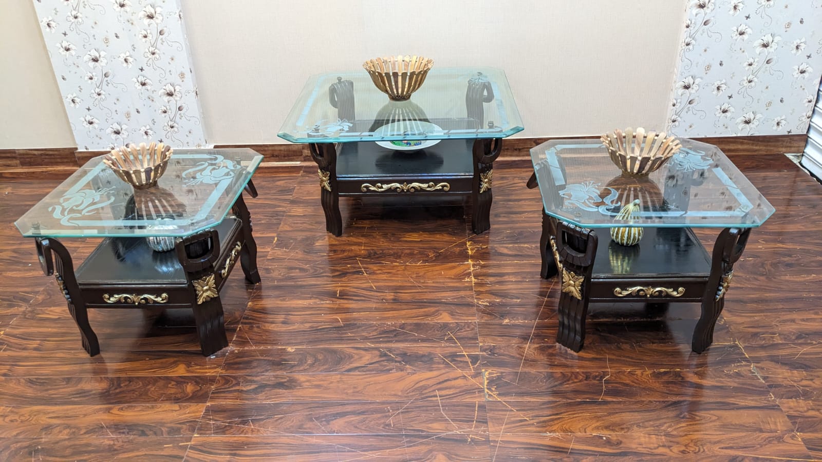 Center Table and Side Tables Set