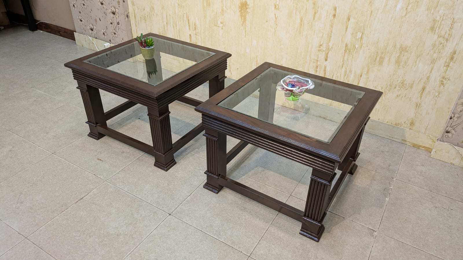 Pair Of Corner Table