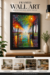 Wall Mounted Hand Painting