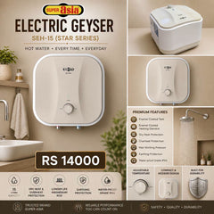 Electric Geyser – 15 Litres