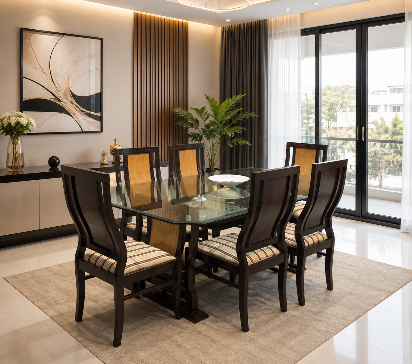 6 Seater Dining Table