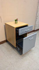 Modern 2-Drawer File Cabinet