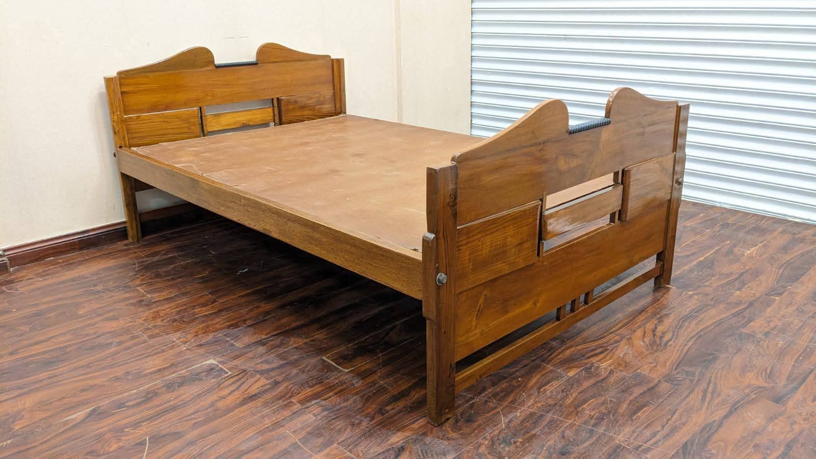 🔥Antique🔥 Solid Burma Teak Wood Twin Size Bed
