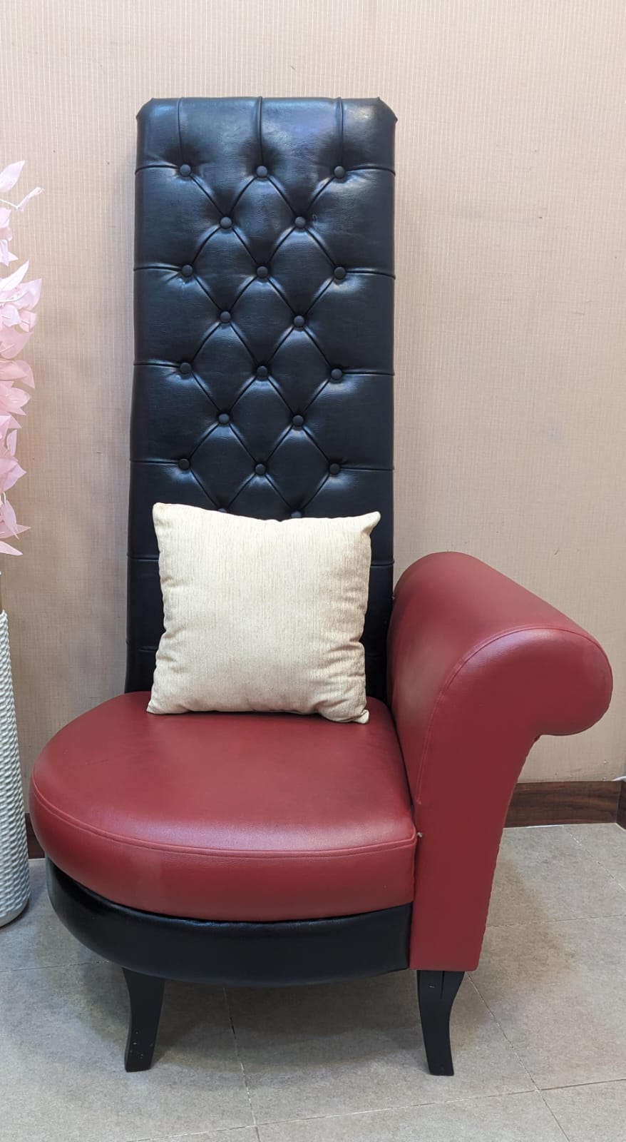 Pair of High Back Chairs