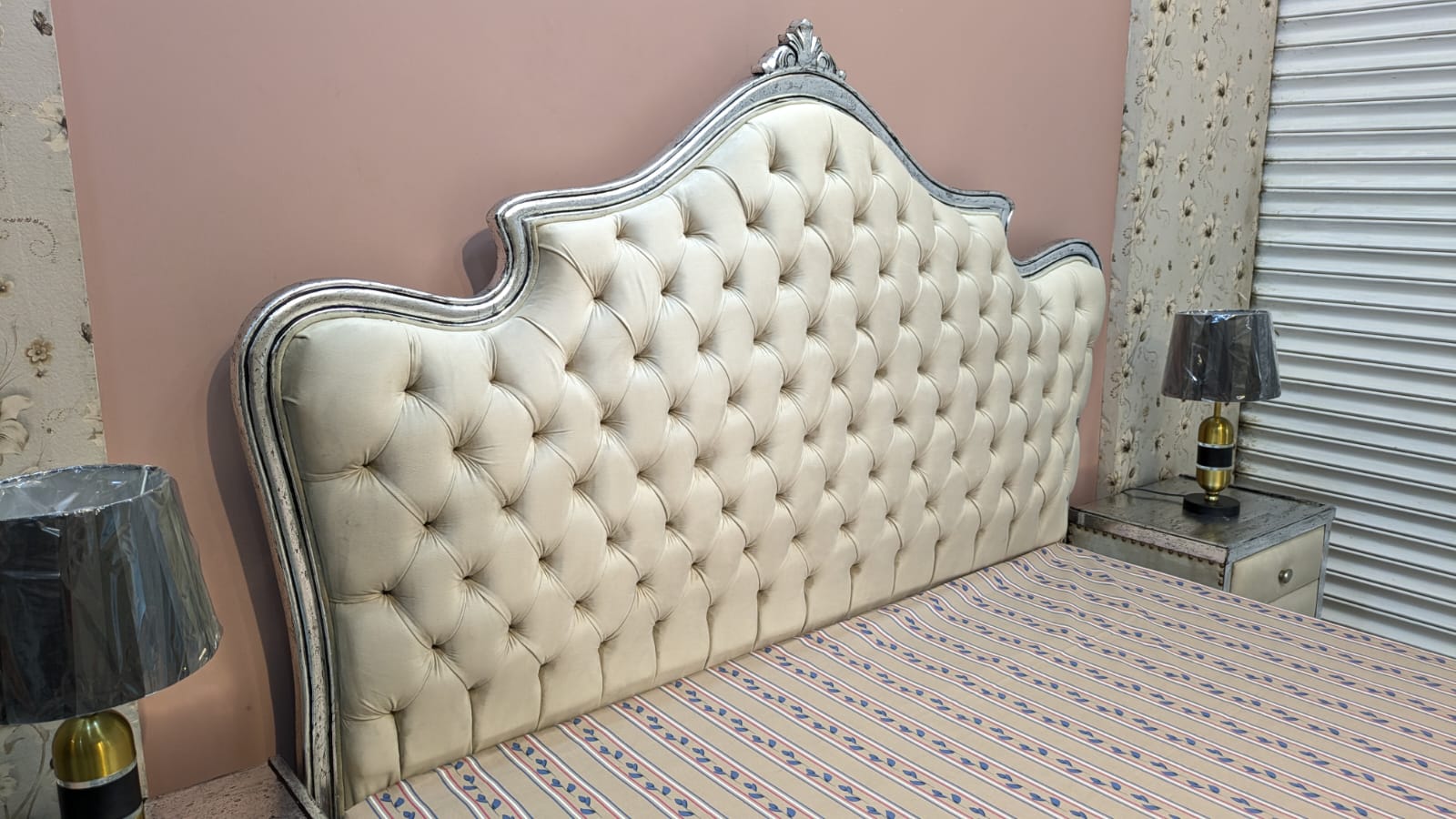 Brand New King Size Bed With 2 Side Table