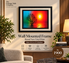 Wall Mounted Vinyl Frame