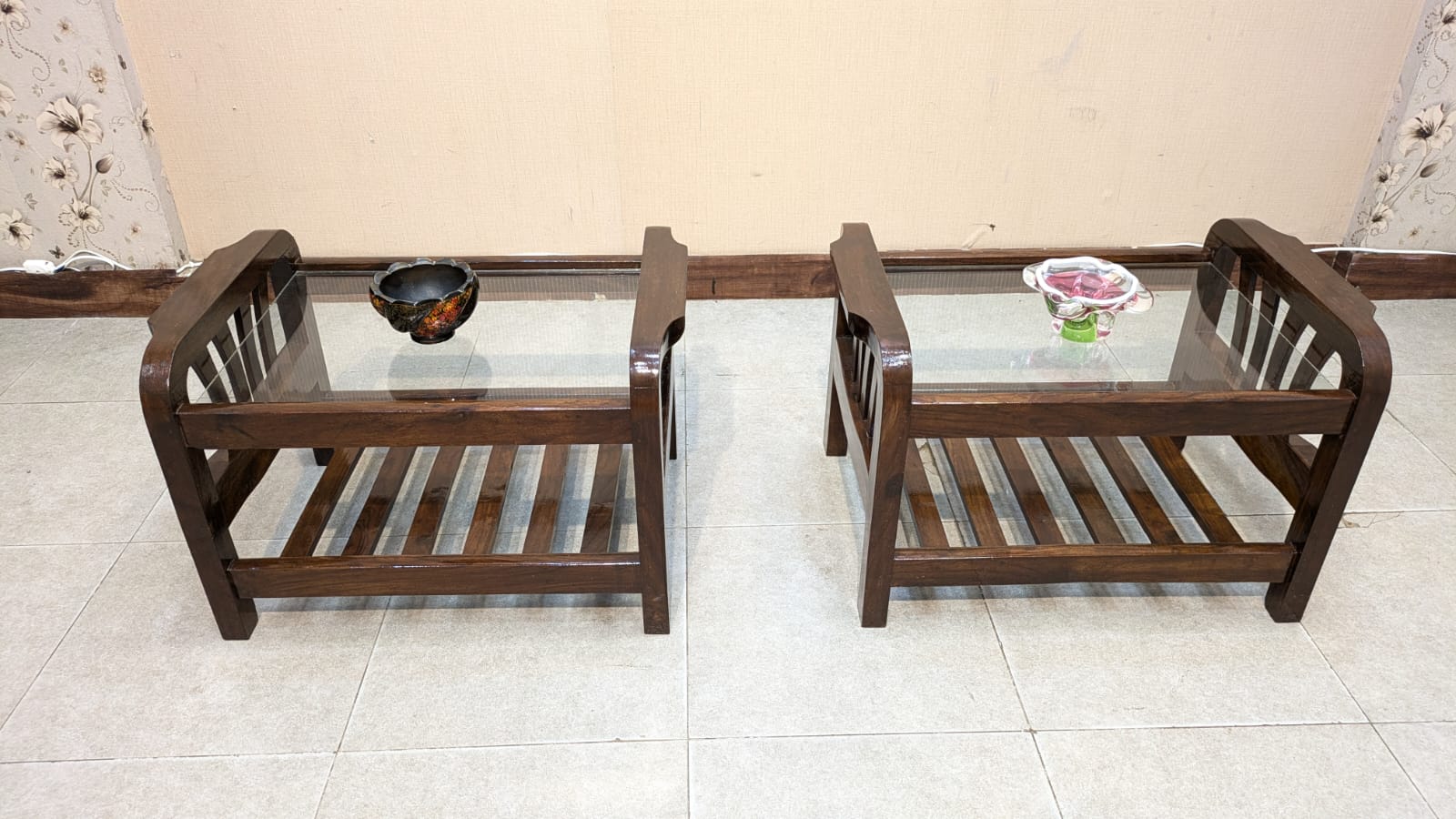 Pair Of Corner Tables