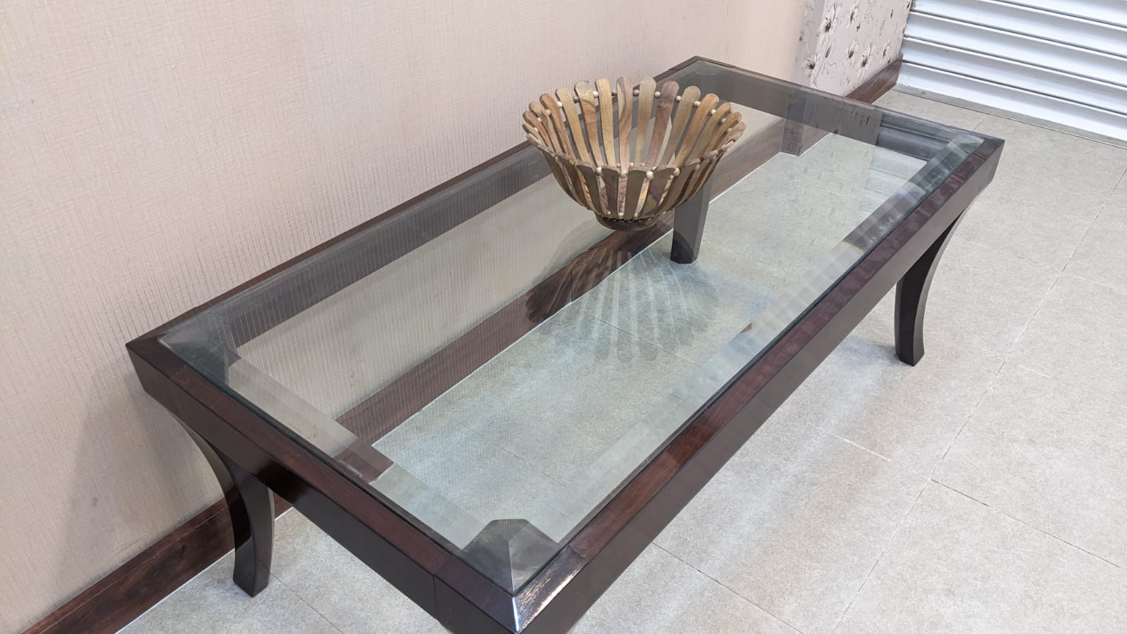 Solid Sheesham Wood Center Table