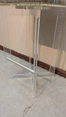 Pair Of Acrylic Bar Stools