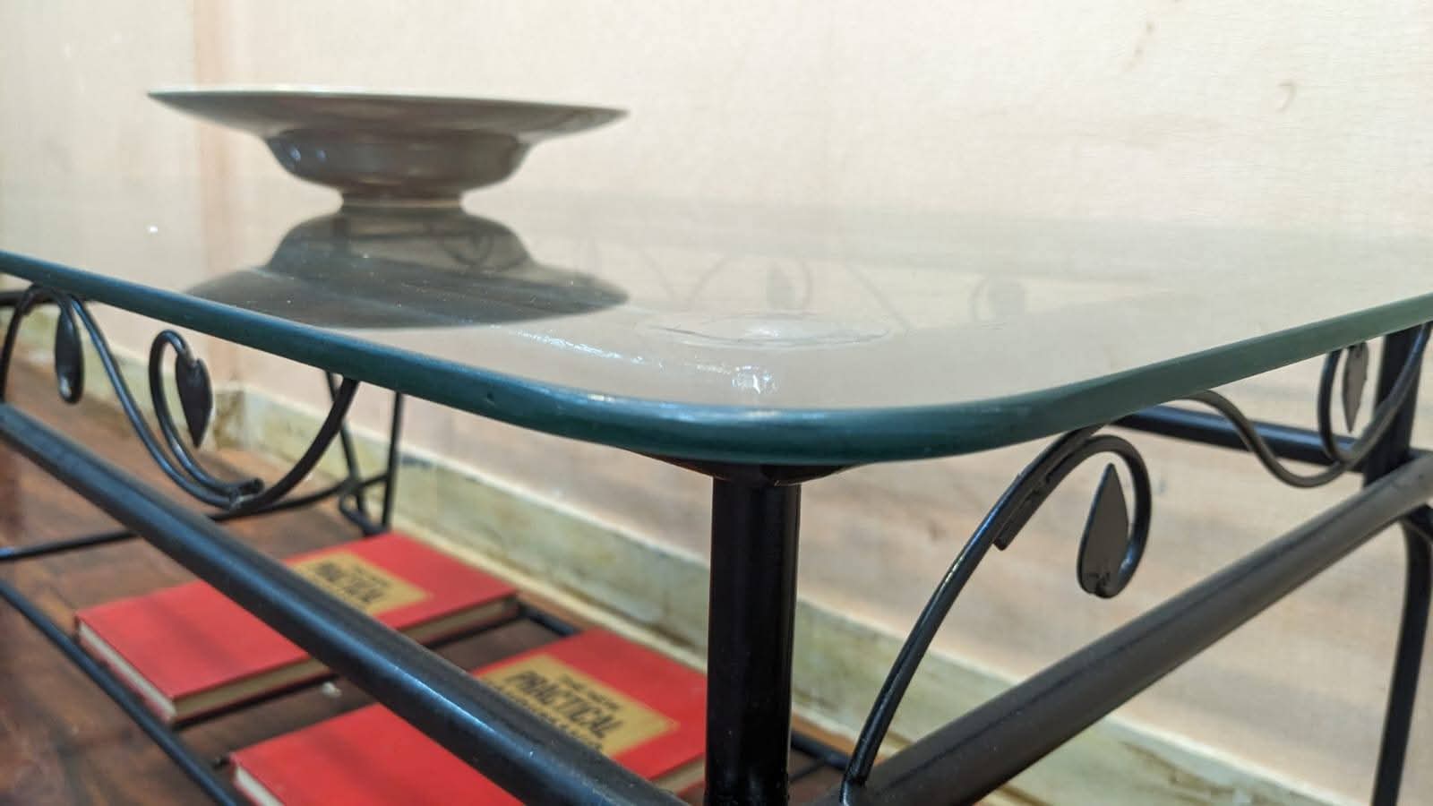 Metal Center & Side Tables Set