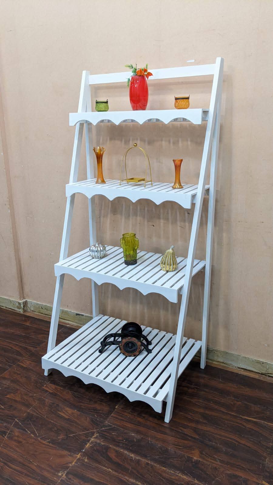 Pure Wooden Display Shelf