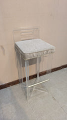 Pair Of Acrylic Bar Stools