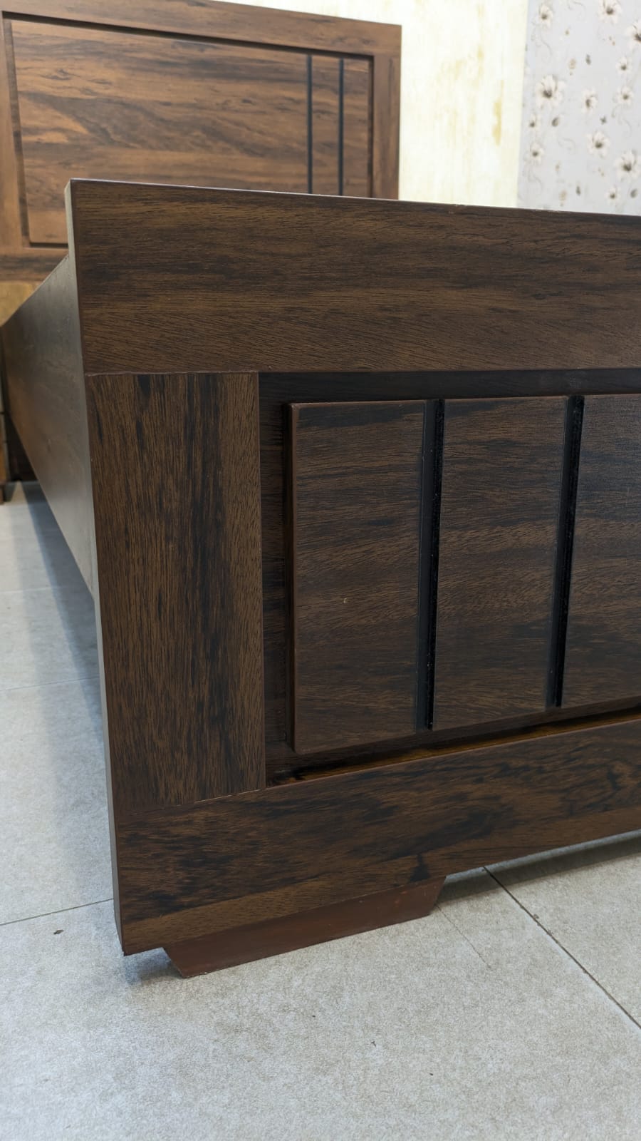 Brand New Single Bed With Side table