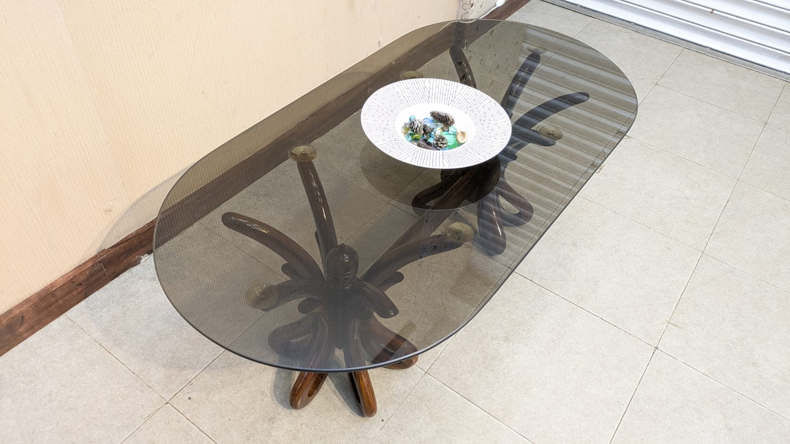 Center Table with 2 Side Tables
