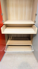 IMPORTED IKEA 2-DOOR WARDROBE WITH FULL-LENGTH MIRROR!
