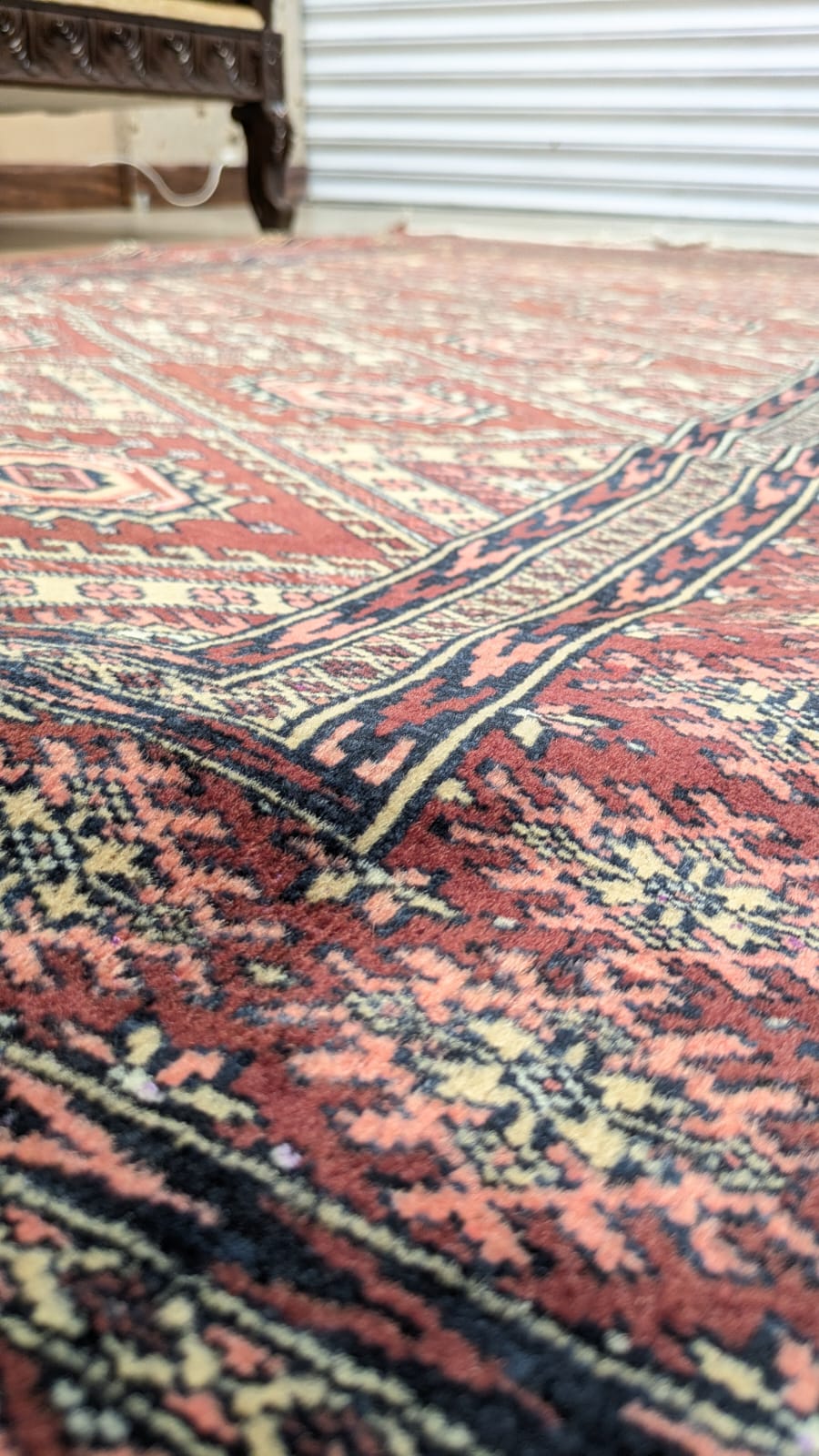 Vintage PAK Jaldar Hand Knotted Carpet
