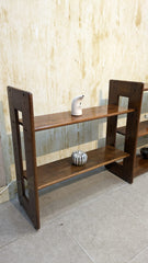 Imported 100% Solid Oak Wood Display Shelve