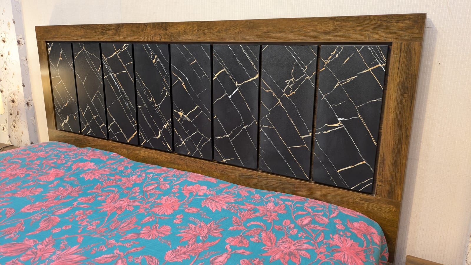 Brand New King Size Bed With 2 Side Tables