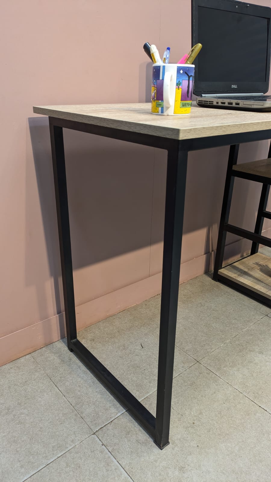 MODERN INDUSTRIAL-STYLE STUDY & COMPUTER DESK